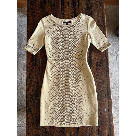 BCBG Maxazria Beige colored Dress, Size XS Not For Sale/Do not buy - Picture 1 of 14